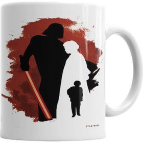 Baskı Dükkanı KB3978 Luk And Dark Star Wars Porselen Kupa Bardak