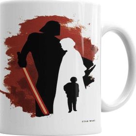 Baskı Dükkanı KB3978 Luk And Dark Star Wars Porselen Kupa Bardak