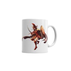 Baskı Dükkanı KB3989 Lol Leona Porselen Kupa Bardak