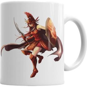 Baskı Dükkanı KB3989 Lol Leona Porselen Kupa Bardak