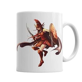 Baskı Dükkanı KB3989 Lol Leona Porselen Kupa Bardak
