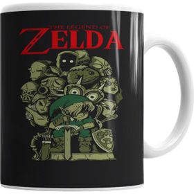 Baskı Dükkanı KB3999 Link Zelda Porselen Kupa Bardak
