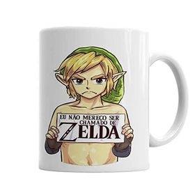 Baskı Dükkanı KB3999 Link Zelda Porselen Kupa Bardak