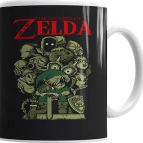 Baskı Dükkanı KB3999 Link Zelda Porselen Kupa Bardak