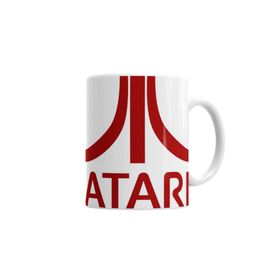 Baskı Dükkanı KB40 Atari Logo Oyun Game Over Porselen Kupa Bardak
