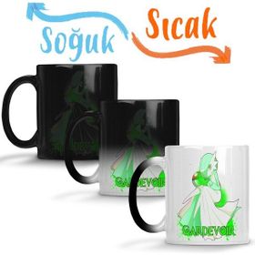 Baskı Dükkanı KB4018 Pokemon Gardevoir Porselen Kupa Bardak