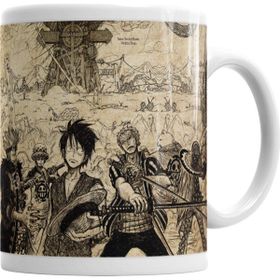 Baskı Dükkanı KB4025 Piratas One Piece Porselen Kupa Bardak