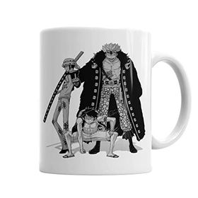 Baskı Dükkanı KB4025 Piratas One Piece Porselen Kupa Bardak