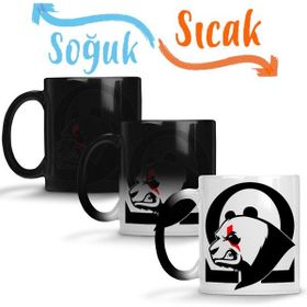 Baskı Dükkanı KB4043 Sevimli Panda Kratos Porselen Kupa Bardak