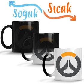 Baskı Dükkanı KB4049 Overwatch Porselen Kupa Bardak