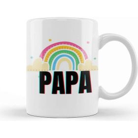 Baskı Dükkanı KB406 Papa Ghost B Porselen Kupa Bardak