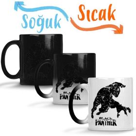 Baskı Dükkanı KB4067 O Pantera Negra Porselen Kupa Bardak