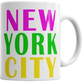 Baskı Dükkanı KB4074 New York City Porselen Kupa Bardak