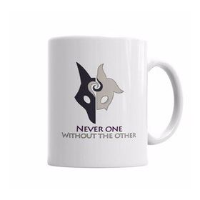 Baskı Dükkanı KB4076 Never One Without The Other Porselen Kupa Bardak