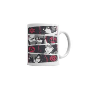 Baskı Dükkanı KB4084 Naruto Sharigans Porselen Kupa Bardak