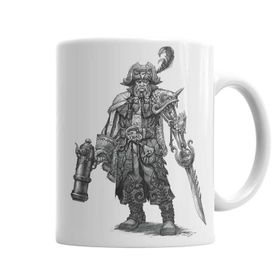 Baskı Dükkanı KB409 Gangplank Porselen Kupa Bardak