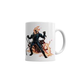 Baskı Dükkanı KB4100 Motoqueiro Fantasma Porselen Kupa Bardak
