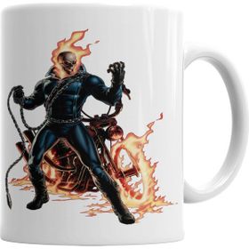 Baskı Dükkanı KB4100 Motoqueiro Fantasma Porselen Kupa Bardak
