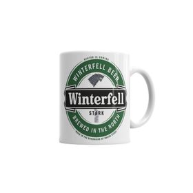 Baskı Dükkanı KB411 Game Of Thrones Winterfell Beer Porselen Kupa Bardak
