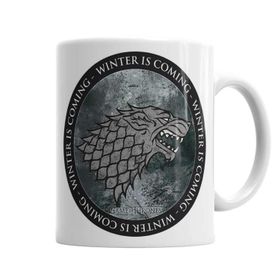 Baskı Dükkanı KB411 Game Of Thrones Winterfell Beer Porselen Kupa Bardak