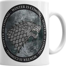 Baskı Dükkanı KB411 Game Of Thrones Winterfell Beer Porselen Kupa Bardak
