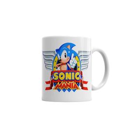 Baskı Dükkanı KB4110 Sonic Mania Porselen Kupa Bardak