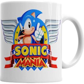 Baskı Dükkanı KB4110 Sonic Mania Porselen Kupa Bardak