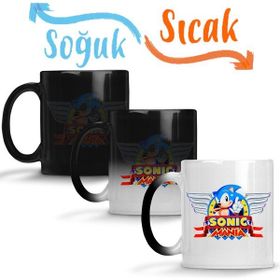 Baskı Dükkanı KB4110 Sonic Mania Porselen Kupa Bardak