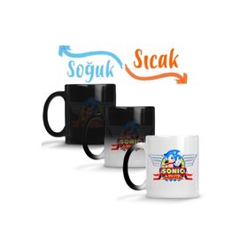 Baskı Dükkanı KB4110 Sonic Mania Porselen Kupa Bardak