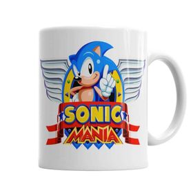 Baskı Dükkanı KB4110 Sonic Mania Porselen Kupa Bardak