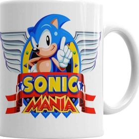 Baskı Dükkanı KB4110 Sonic Mania Porselen Kupa Bardak