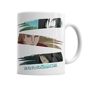 Baskı Dükkanı KB4136 Seu Pior Inimigo Naruto Porselen Kupa Bardak