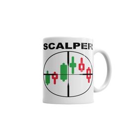 Baskı Dükkanı KB4148 Scalper Porselen Kupa Bardak