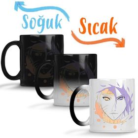 Baskı Dükkanı KB4150 Naruto Sasuke Uchiha Porselen Kupa Bardak