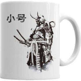 Baskı Dükkanı KB4152 Samurai Porselen Kupa Bardak