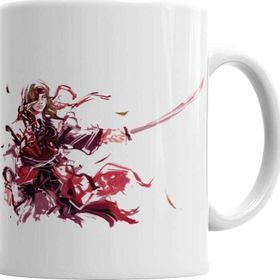 Baskı Dükkanı KB4152 Samurai Porselen Kupa Bardak