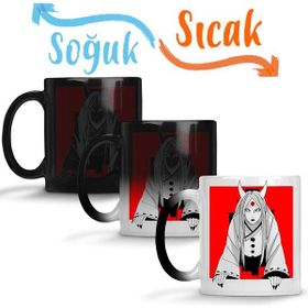 Baskı Dükkanı KB4156 Sabia Coelha Naruto Porselen Kupa Bardak