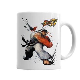 Baskı Dükkanı KB4158 Ryu Street Fighter Efsanesi Porselen Kupa Bardak
