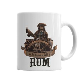 Baskı Dükkanı KB4160 Rum Porselen Kupa Bardak
