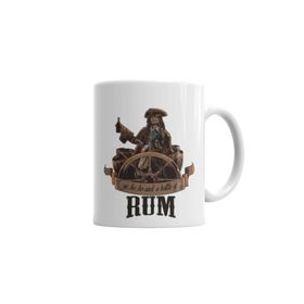 Baskı Dükkanı KB4160 Rum Porselen Kupa Bardak