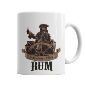 Baskı Dükkanı KB4160 Rum Porselen Kupa Bardak