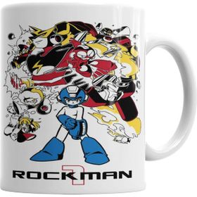 Baskı Dükkanı KB4164 Rockman Megaman Porselen Kupa Bardak