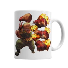 Baskı Dükkanı KB4185 Ralf The King Of Fighters Porselen Kupa Bardak