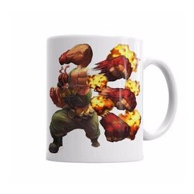 Baskı Dükkanı KB4185 Ralf The King Of Fighters Porselen Kupa Bardak