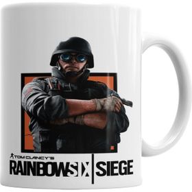 Baskı Dükkanı KB4187 Rainbow Six Siege Thermite Porselen Kupa Bardak