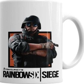 Baskı Dükkanı KB4187 Rainbow Six Siege Thermite Porselen Kupa Bardak