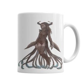 Baskı Dükkanı KB4198 Queen Leviathan Subnautica Porselen Kupa Bardak