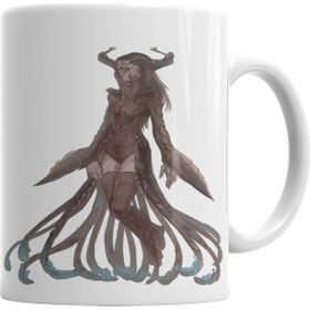 Baskı Dükkanı KB4198 Queen Leviathan Subnautica Porselen Kupa Bardak