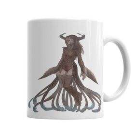 Baskı Dükkanı KB4198 Queen Leviathan Subnautica Porselen Kupa Bardak