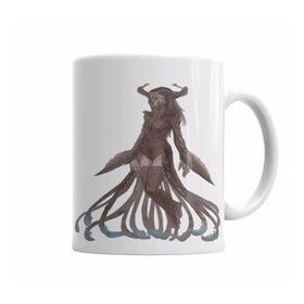 Baskı Dükkanı KB4198 Queen Leviathan Subnautica Porselen Kupa Bardak